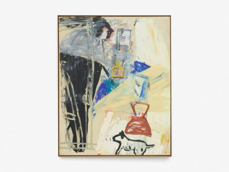 Roy Oxlade, Infanta with Black Easel, c. 1989 (Courtesy of the artist and Sid Motion Gallery)