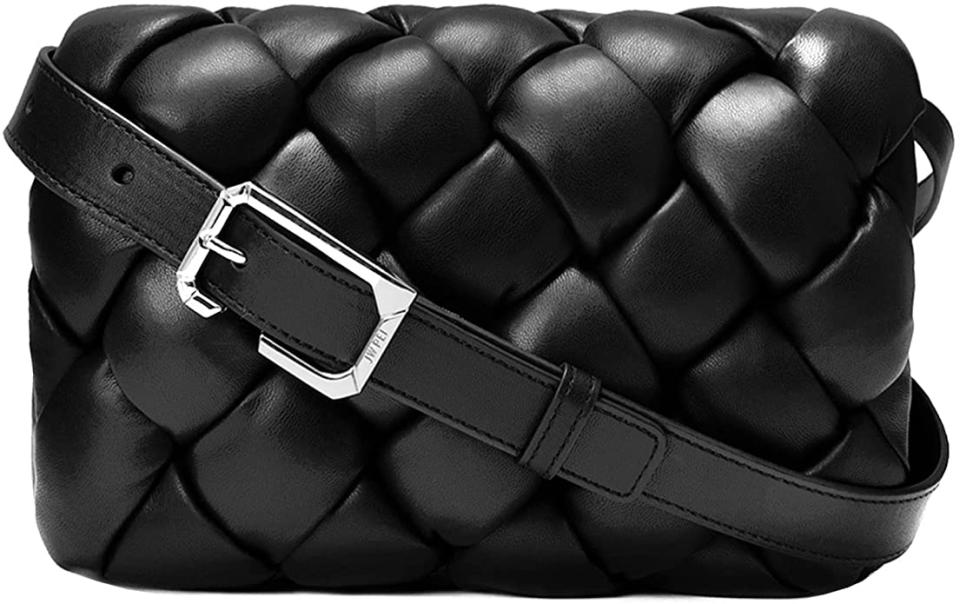 JW PEI Maze Women's Medium Size Vegan Leather Woven Quilted Fashion Handbags