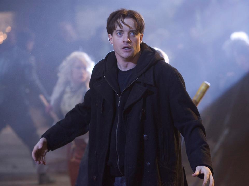 Brendan Fraser in a scene from the 2008 film "Inkheart."