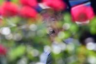 <p>President Donald Trump addresses the U.S. Naval Academy graduating class on May 25, 2018 in Annapolis, Md. (Photo: Nicholas Kamm/AFP/Getty Images) </p>