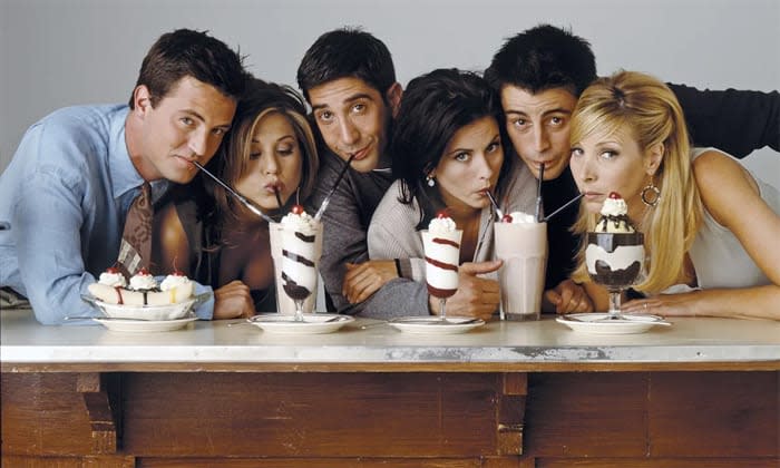 Los actores de Friends se convirtieron en grandes amigos