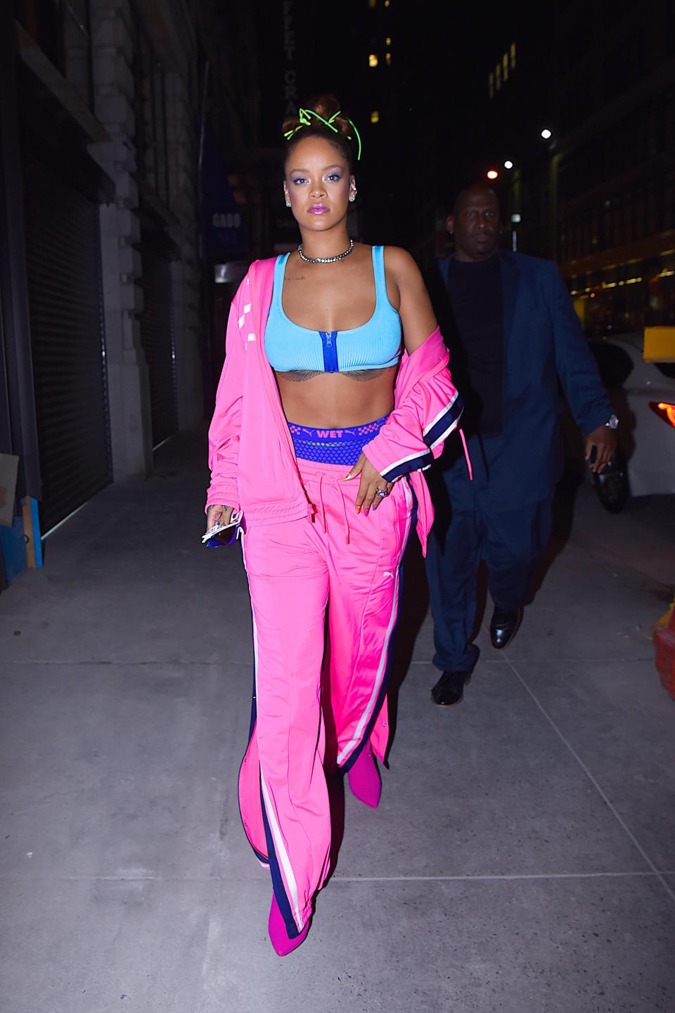 Rihanna at&nbsp;the after party for the Fenty x Puma in New York City on Sept. 10, 2017.