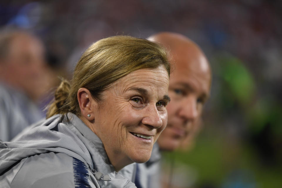 Vlatko Andonovski takes over for Jill Ellis, who wasn't overly popular with the most tenured players but won back-to-back Women's World Cups. (Getty)