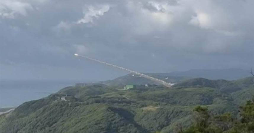 九鵬基地飛彈試射畫面。（示意圖／報系資料照）