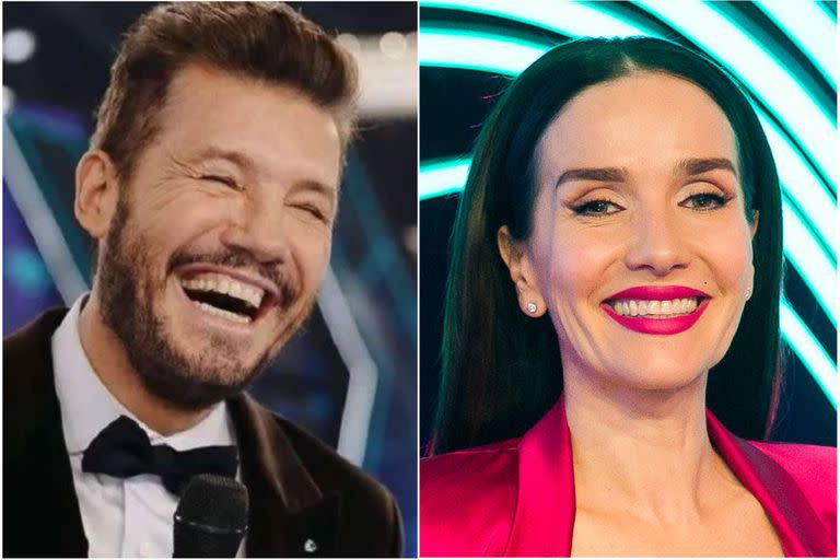 Marcelo Tinelli y Natalia Oreiro cabeza a cabeza en una competencia donde alternan el liderazgo