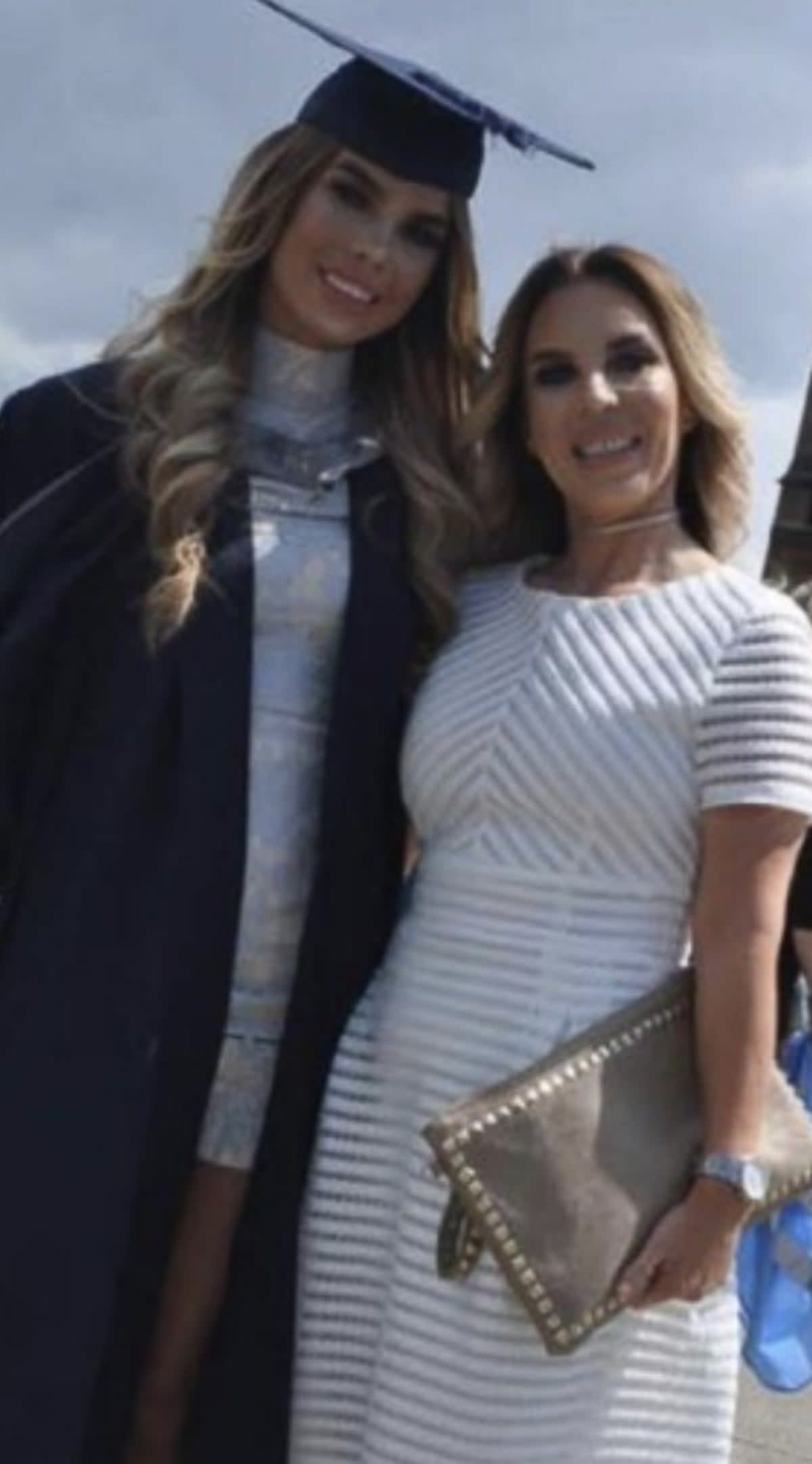 Dale and her mother Julie at the 28-year-old’s graduation (Merseyside Police/PA Wire)