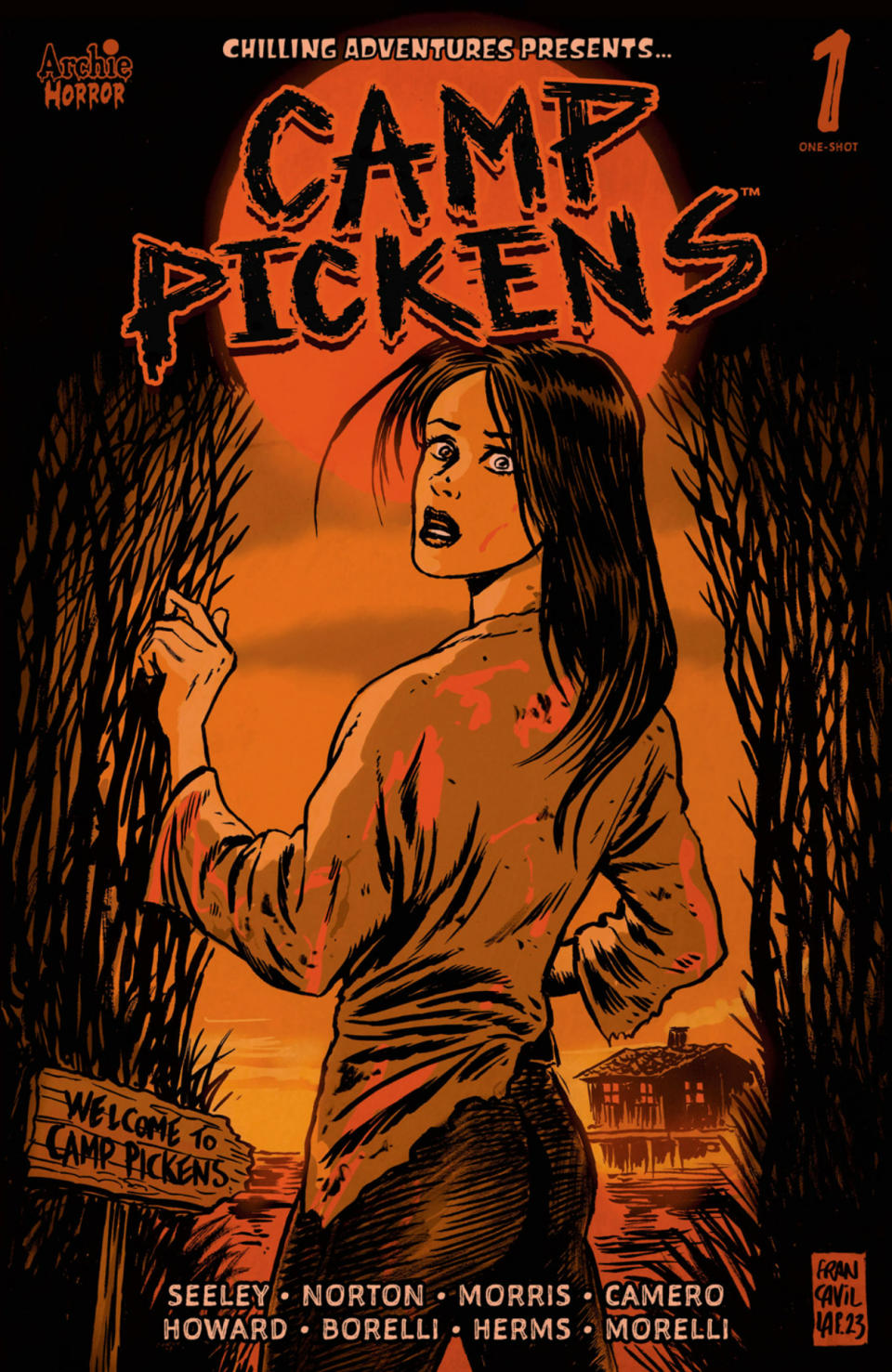 Archie Horror: Camp Perkins art