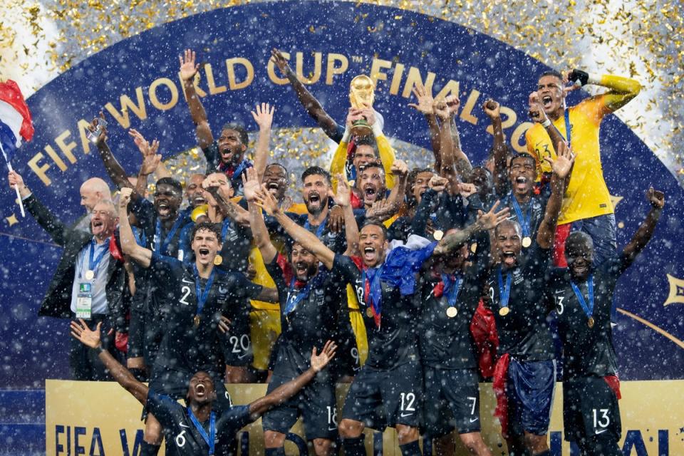 A golden French generation has only won one major trophy – admittedly the World Cup (Getty Images)