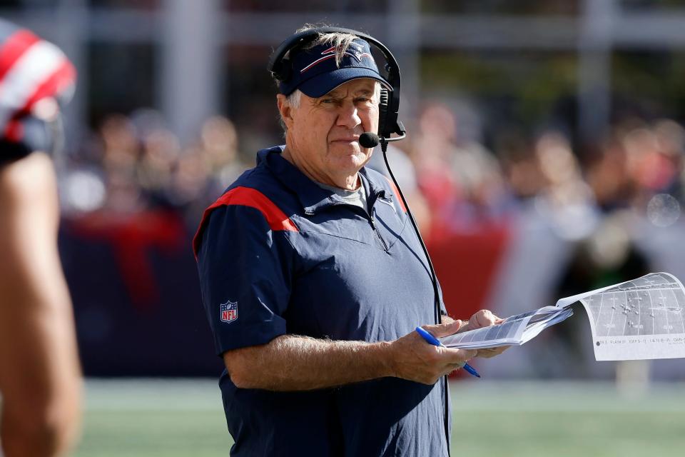 Belichick won six Super Bowls with the Patriots, tying him with pre-merger mentors Halas and Curly Lambeau for the most NFL championships.