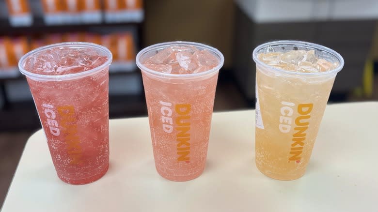 Dunkin' Sparkd' energy-drink lineup