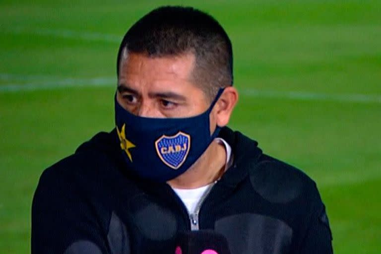 Riquelme habló de la satisfacción de "eliminar a los de enfrente" y de que "el hincha de Boca por fin va a estar contento"