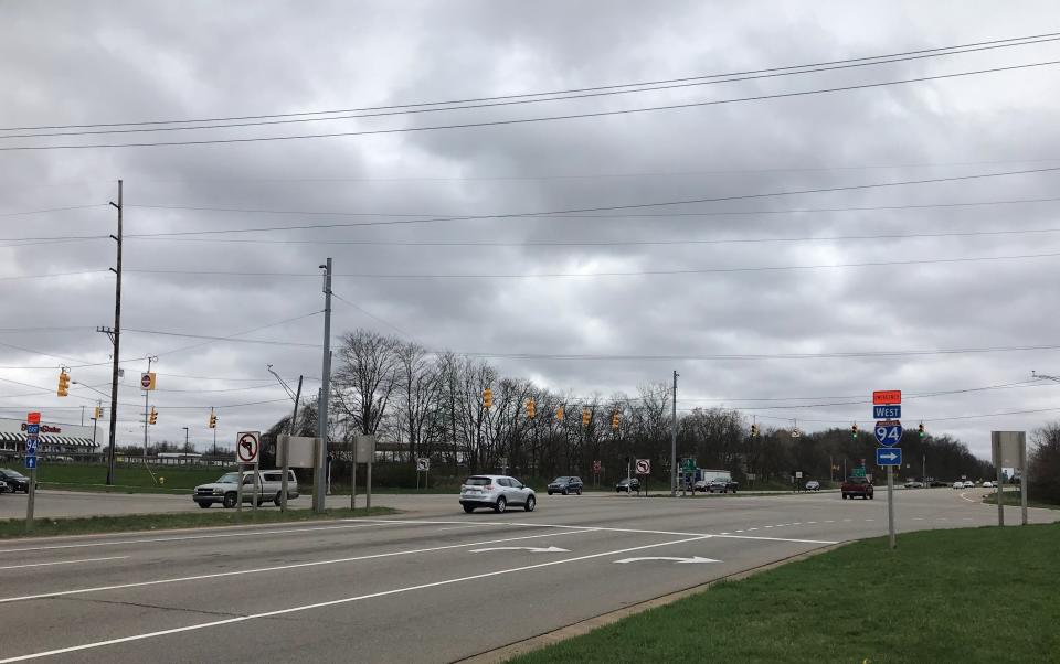 The intersection of Beckley Road at M-66 was one of the top intersections in Calhoun County for number of crashes in 2021.