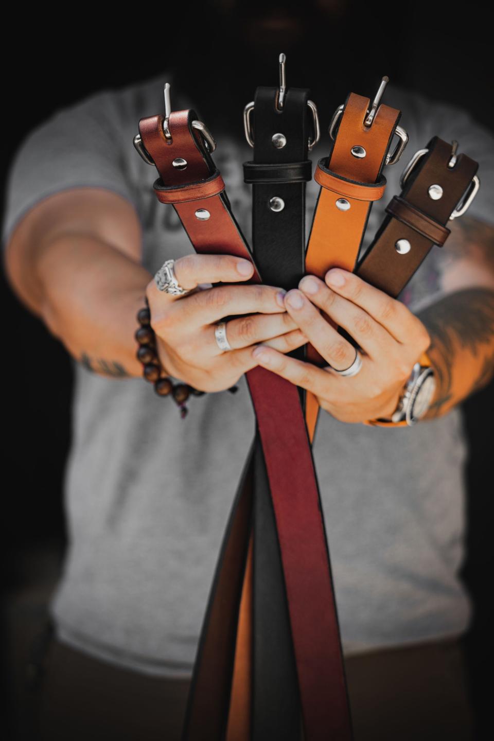 Hanks Belts, based in Broome County, offers a 100-year warranty on its leather belts, wallets and accessories.