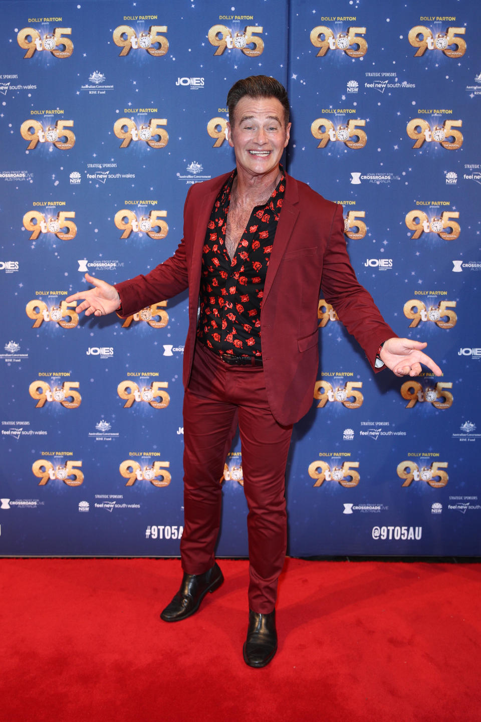 Richard Reid at 9 to 5: The Musical