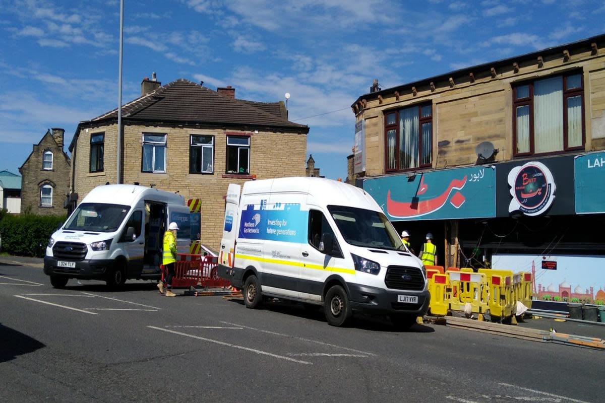 The scene when the Telegraph & Argus visited on Friday morning <i>(Image: Newsquest)</i>