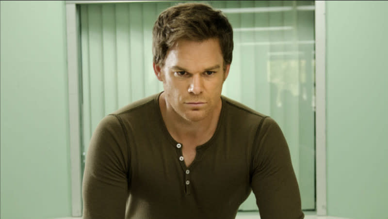 Michael C. Hall plays Dexter Morgan in Showtime’s TV series, “Dexter.”