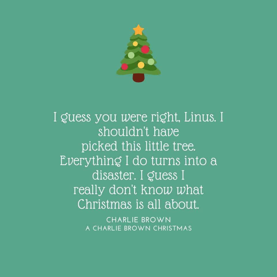 A Charlie Brown Christmas Quotes