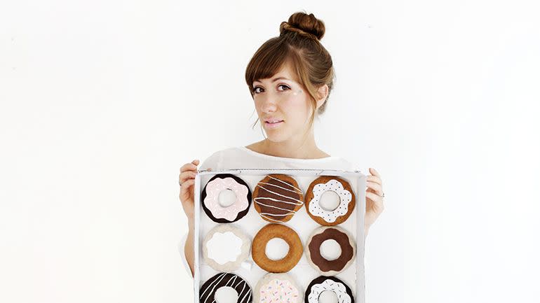 teen halloween costumes donuts