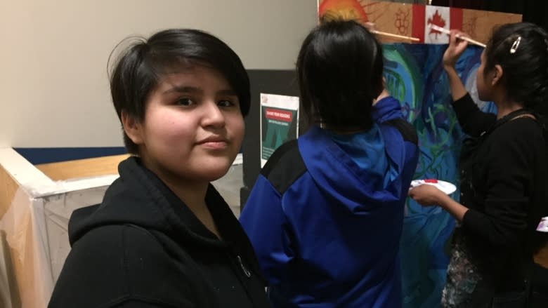 Painting the North: Youth from all 3 territories create murals for Canada 150