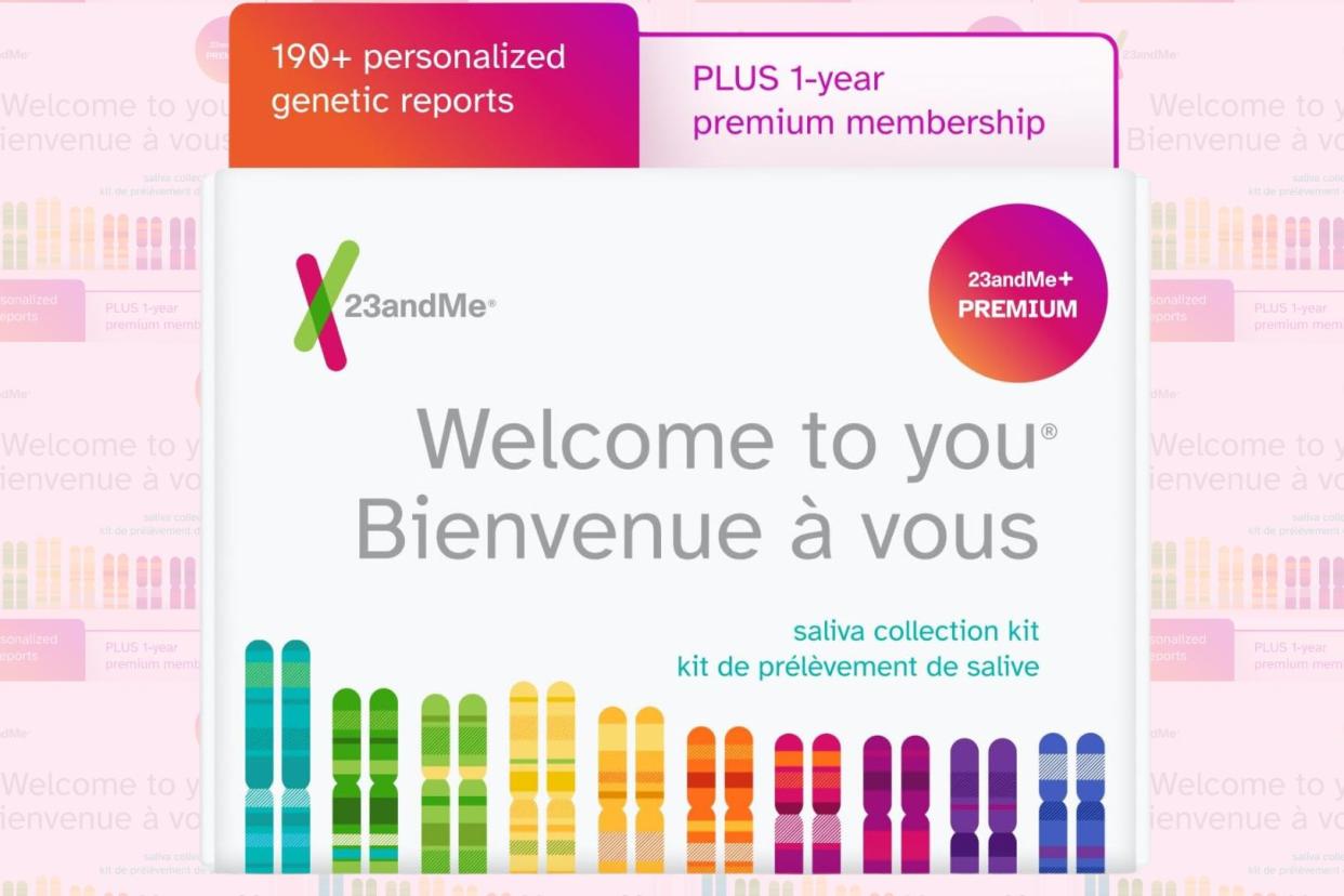 the 23andme dna kit from Amazon 