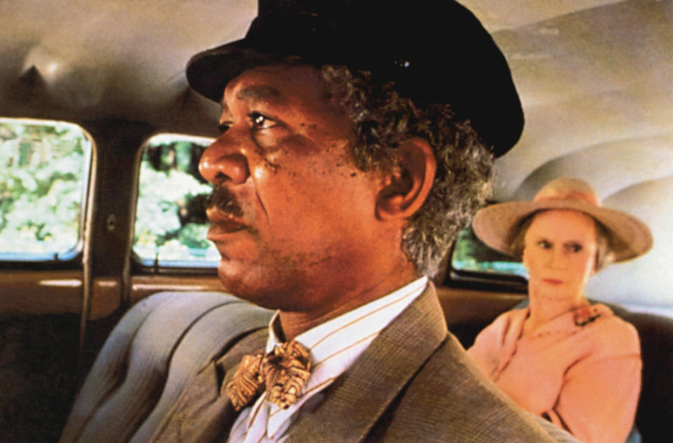 Morgan Freeman and Jessica Tandy in the 1989 Best Picture winner, <em>Driving Miss Daisy</em>. (Photo: Warner Brothers/courtesy Everett Collection)