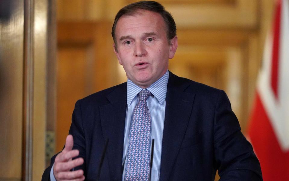George Eustice played down suggestions that the Government could deploy retaliatory measures - Pippa Fowles/AFP