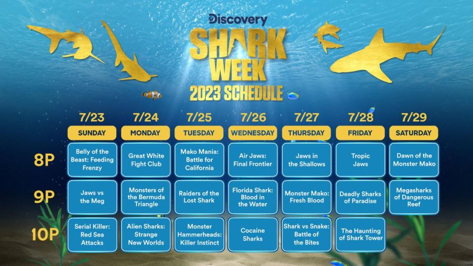 Everyone Is Talking About the Shark Week Schedule