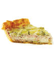 Smoked Ham, Leek & Gruyère Quiche Recipe