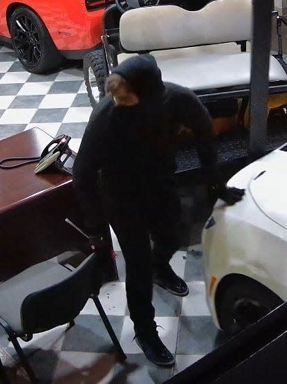 Northern York County Regional Police are looking to identify two burglars who tried to steal a 2016 Dodge Hellcat from a car dealership in Dover Township.