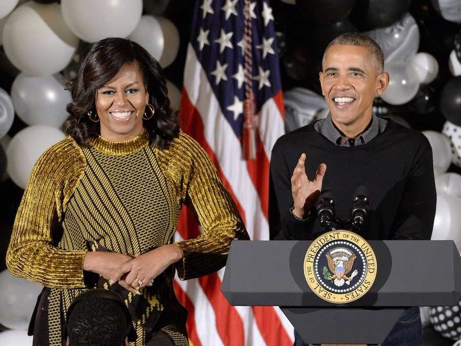 Barack and Michelle Obama