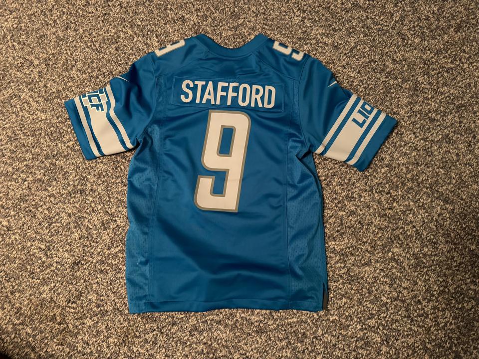 If you have an old Matthew Stafford jersey from his days playing on the Detroit Lions, you can trade it in and get a new one of a current player courtesy of metro Detroit realtor Jeff Glover, who is running a jersey exchange on Friday, Jan. 12 in Livonia.