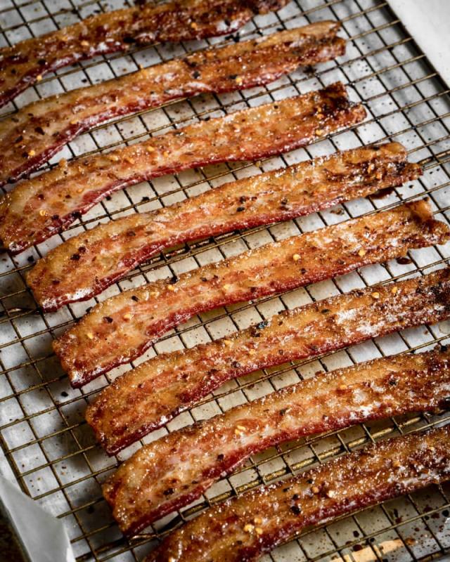 How To Cook Bacon in the Oven - No Preheating Required - Iowa Girl