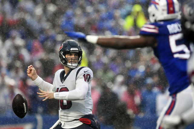 Bills force 5 turnovers, overwhelm Mills and Texans 40-0 - ABC13 Houston