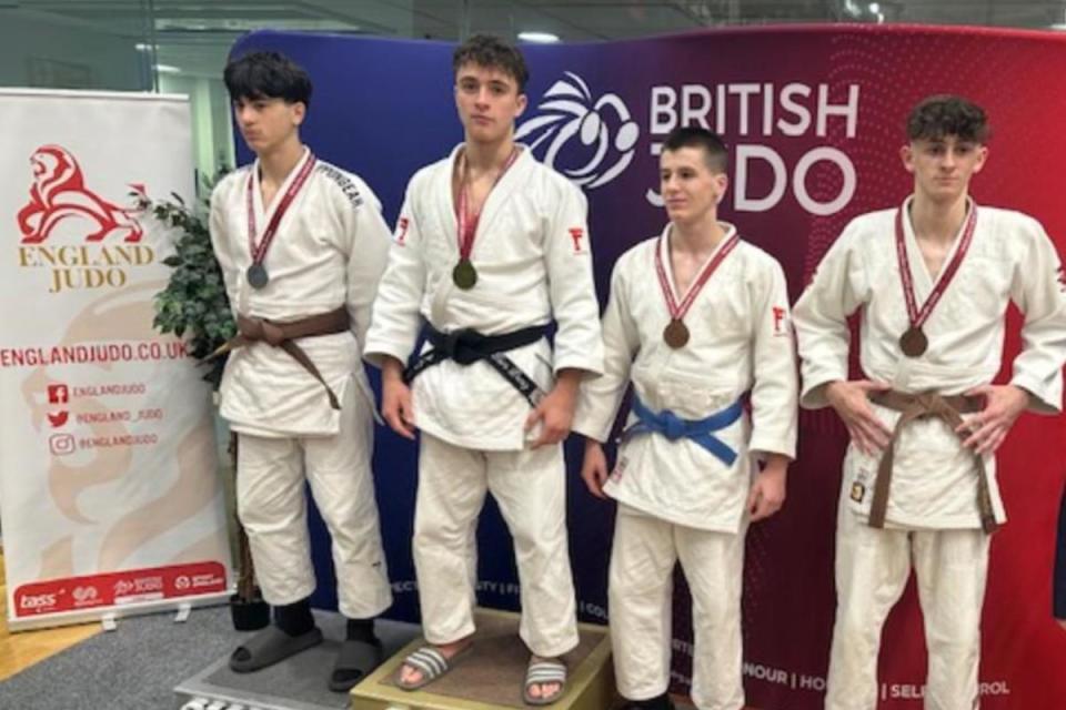 Ripon Grammar School pupil Tom Deniz sits at the top of the latest British Judo rankings for U18s fighting at under 66kg <i>(Image: RIPON GRAMMAR)</i>