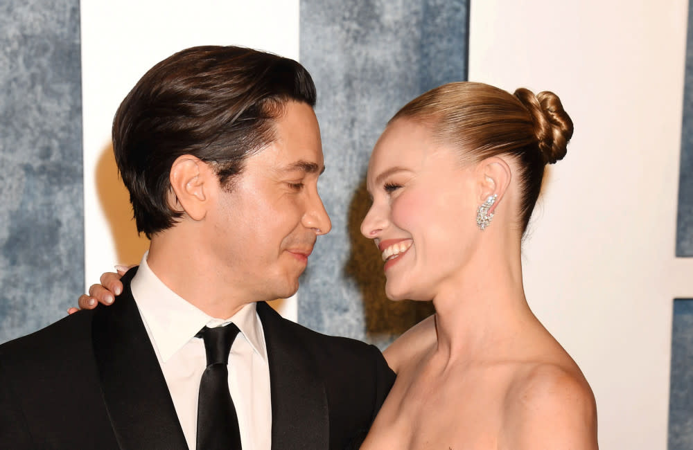 Justin Long and Kate Bosworth have seemingly confirmed their engagement credit:Bang Showbiz