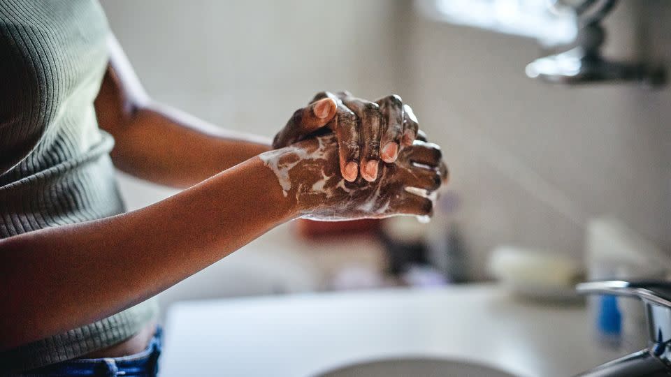 Make a habit of frequent handwashing to help reduce the risk of catching or spreading winter viruses. - Charday Penn/E+/Getty Images