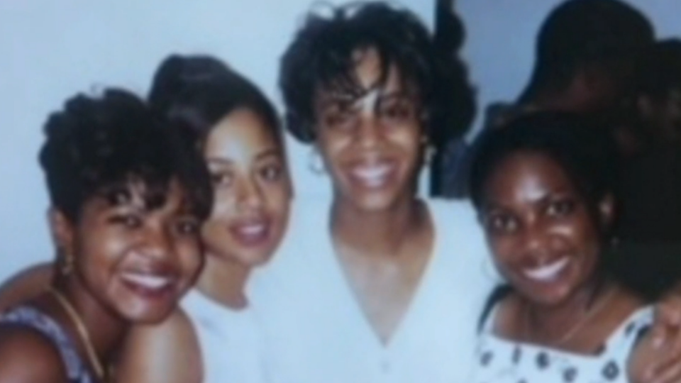 Ketanji Brown Jackson and her law school friends. / Credit: CBS News