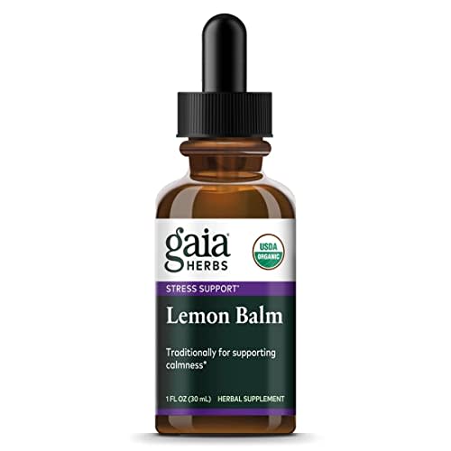Gaia Herbs Lemon Balm 1 Fl Oz, Liquid Extract