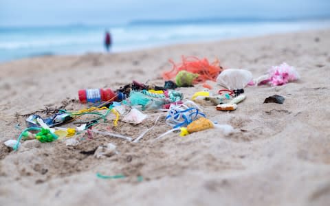 Litter in Cornwall  - Credit: Natasha Ewins