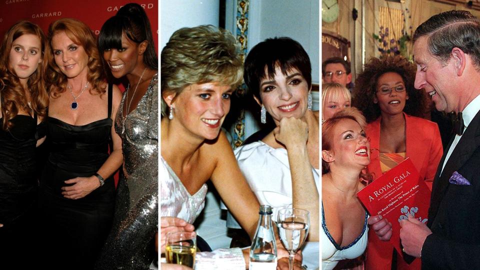 These celebrity icons are known to have struck friendships with members of the Royal Family