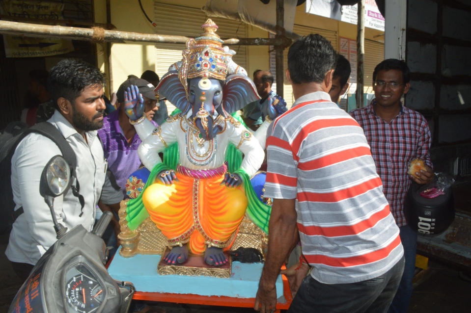 Mumbai celebrates Ganesh Chaturthi