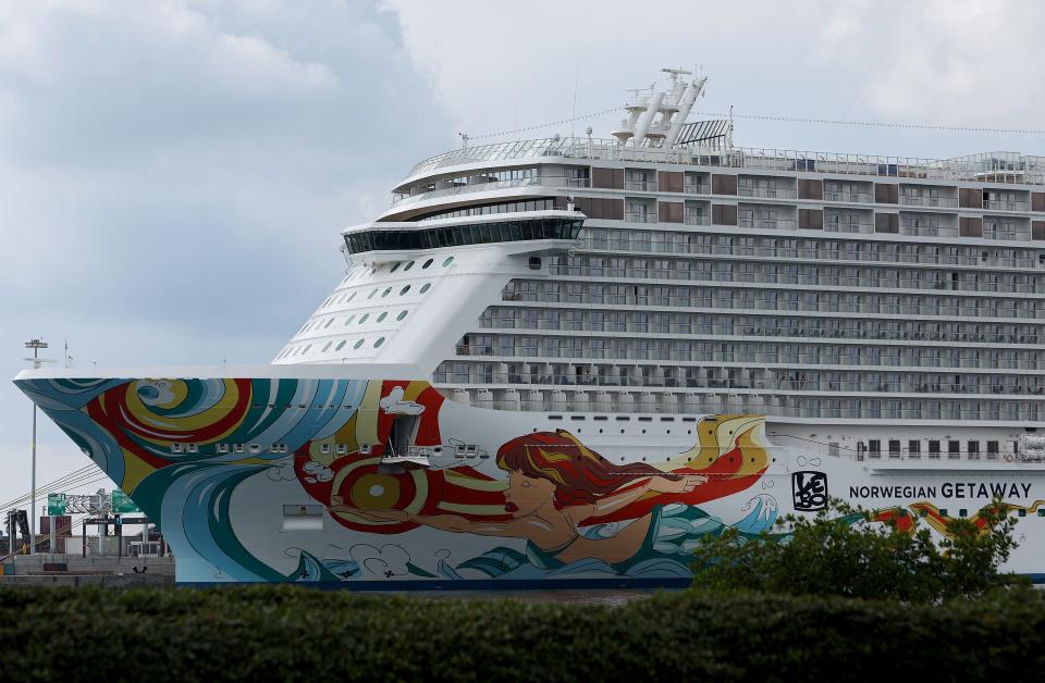 norwegian getaway cruise ship exterior