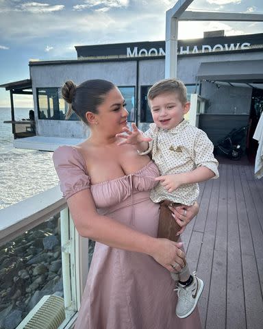 <p>Instagram/brittany</p> Brittany Cartwright and son Cruz