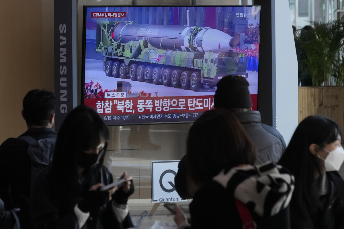 #North Korea test-fires ICBM with range to strike entire U.S. [Video]