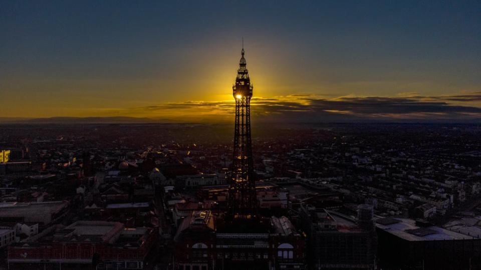 Blackpool has seen a big jump in property searches this year (Peter Byrne/PA) (PA Archive)