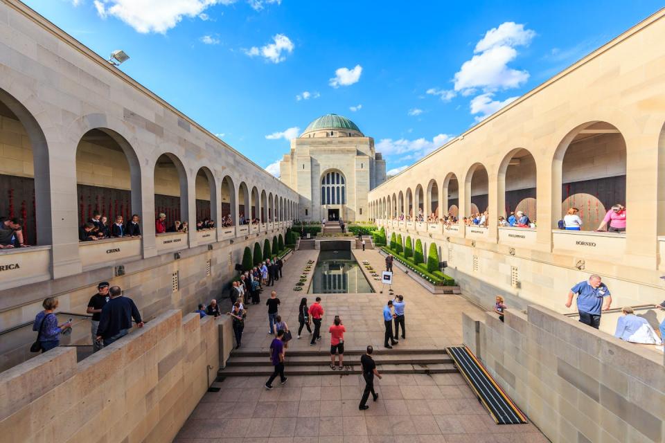 Entry charges were briefly levied at the Australian War Memorial. Shutterstock