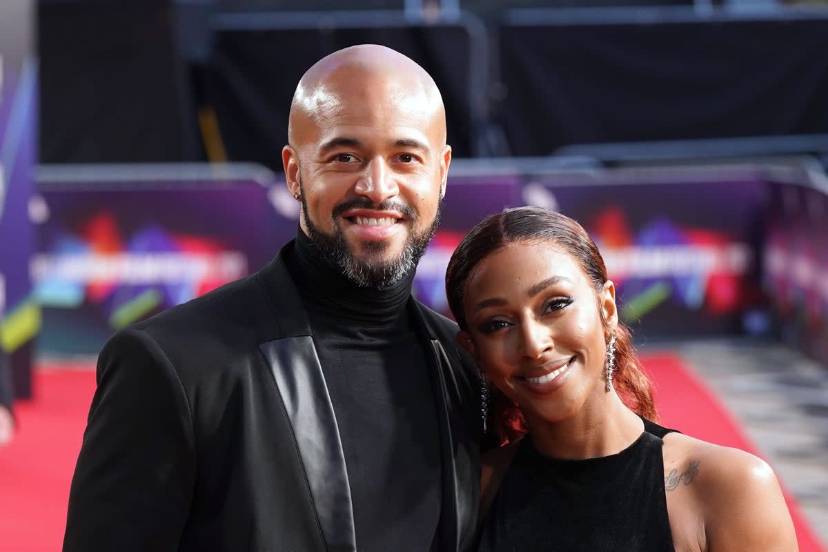 Darren Randolph and Alexandra Burke have welcomed their second child together (PA Archive)