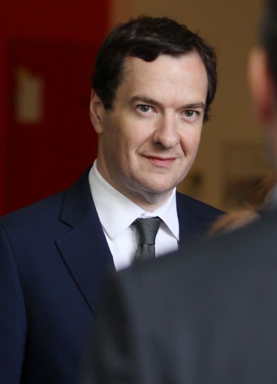 Former Chancellor George Osbourne is now the editor of London's Evening Standard newspaper (Rex) 