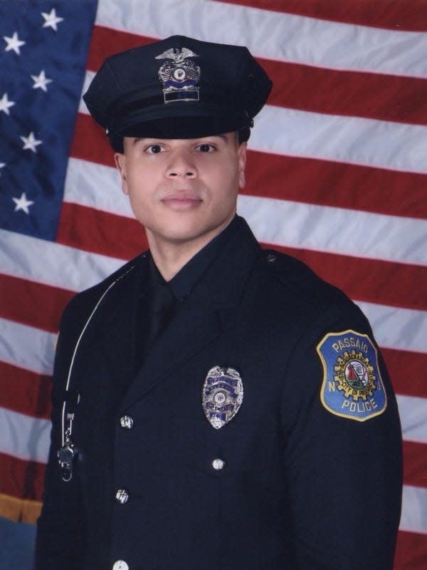 Passaic Police Officer Brian Lora, 29, died suddenly on April 29, 2024.
