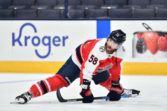 The Tampa Bay Lightning addressed a large area of concern on Saturday, acquiring right-shot blueliner David Savard in a three-way trade. (Getty)